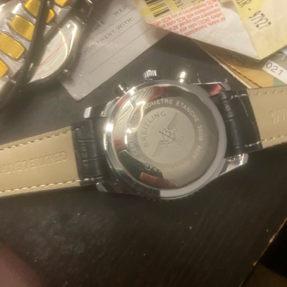 New Breitling Black and white Chronograph Watch - Picture 7 of 7